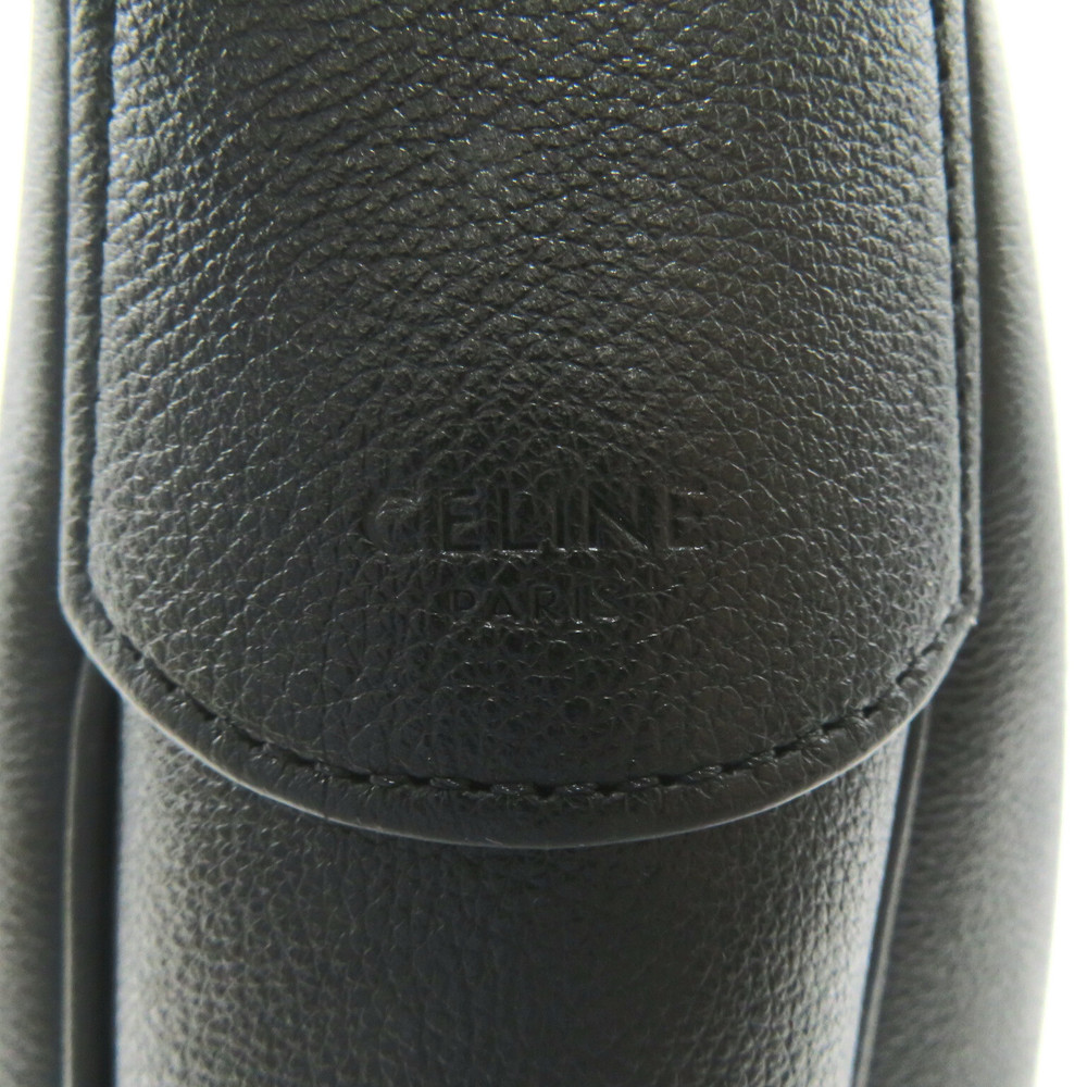 Celine Heloise Cuir Shoulder Bag Black Calf - Picture 8 of 10